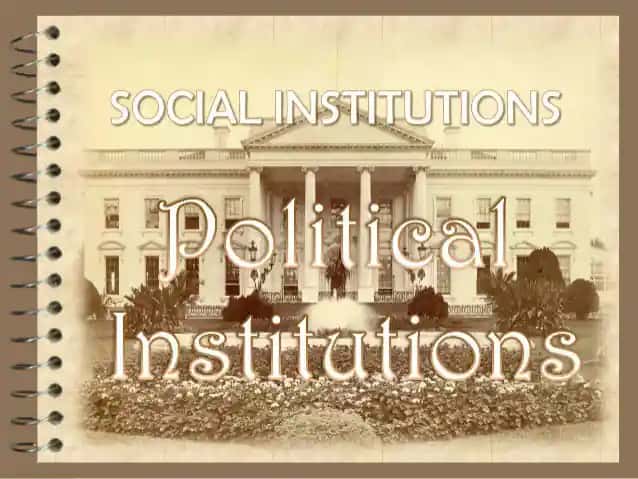 Politics and the Public Institutions