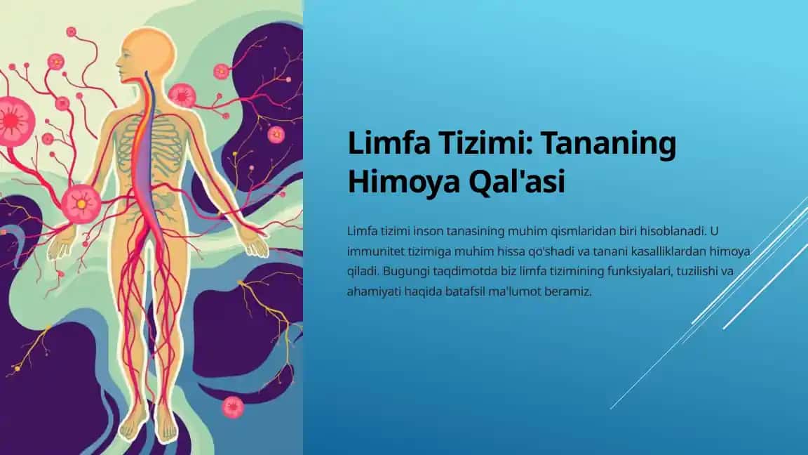 Limfa Tizimi Tananing Himoya Qal'asi