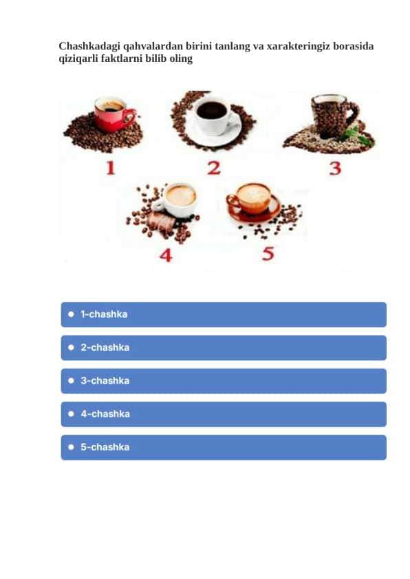 Psixologiyasidan test va metodikalar