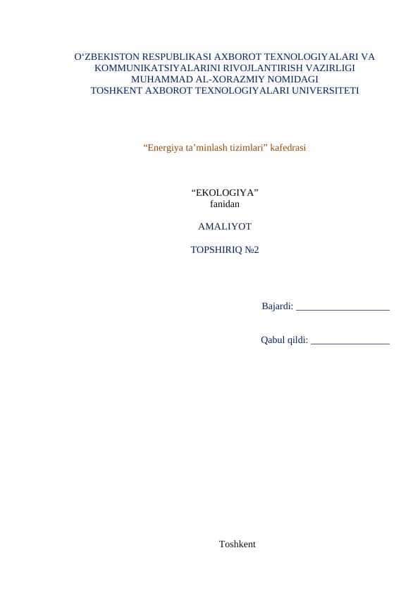 Tabiiy resurslar Ishlab chiqariladigan tashlanmalar hisobi