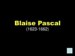 blaise pascal