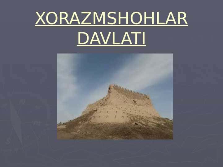 XORAZMSHOHLAR DAVLATI