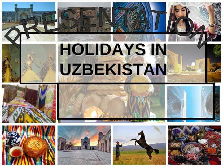 HOLIDAYS IN UZBEKISTAN