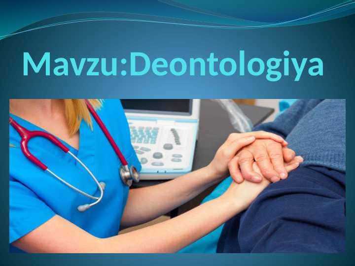Deontologiya