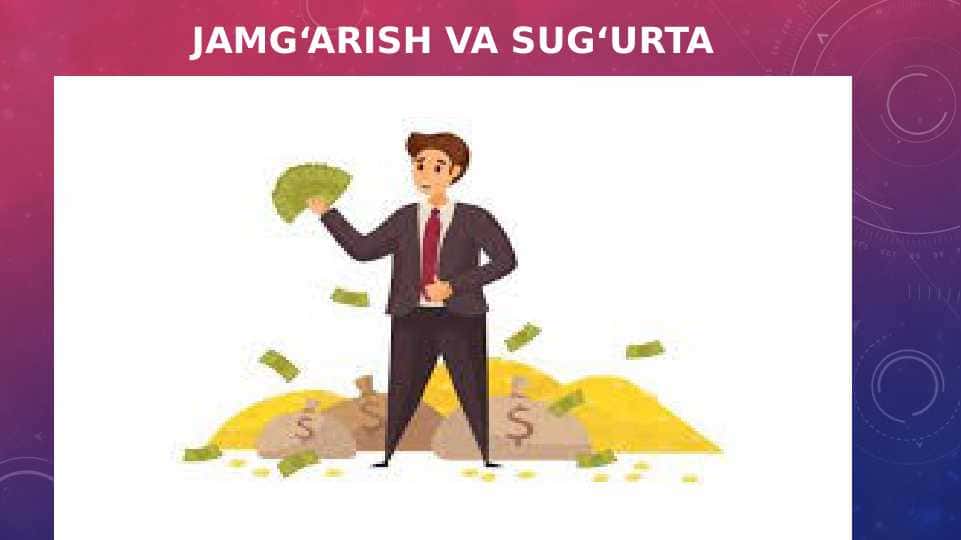 JAMG‘ARISH VA SUG‘URTA