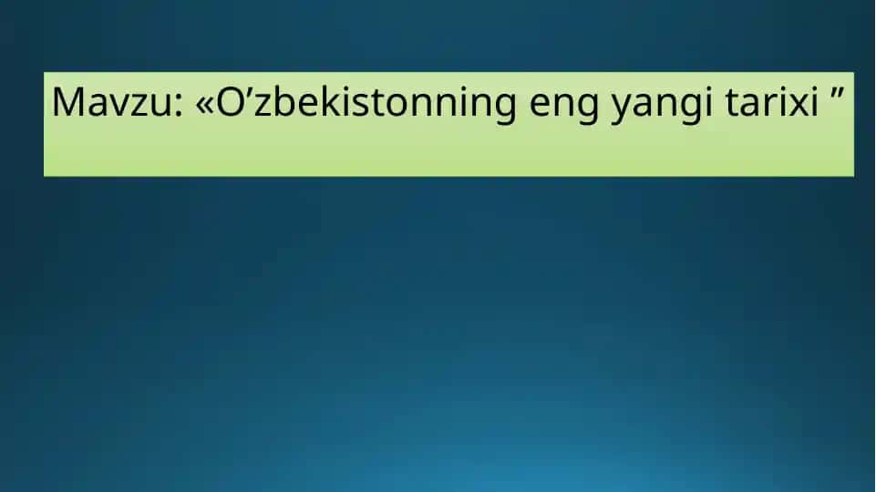 O’zbekiston Respublikasining Yevropa mamlakatlari bilan hamkorligi