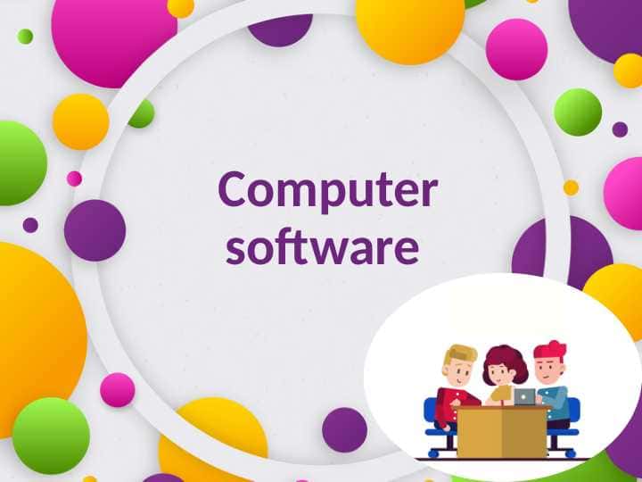 Computer software taqdimot ppt