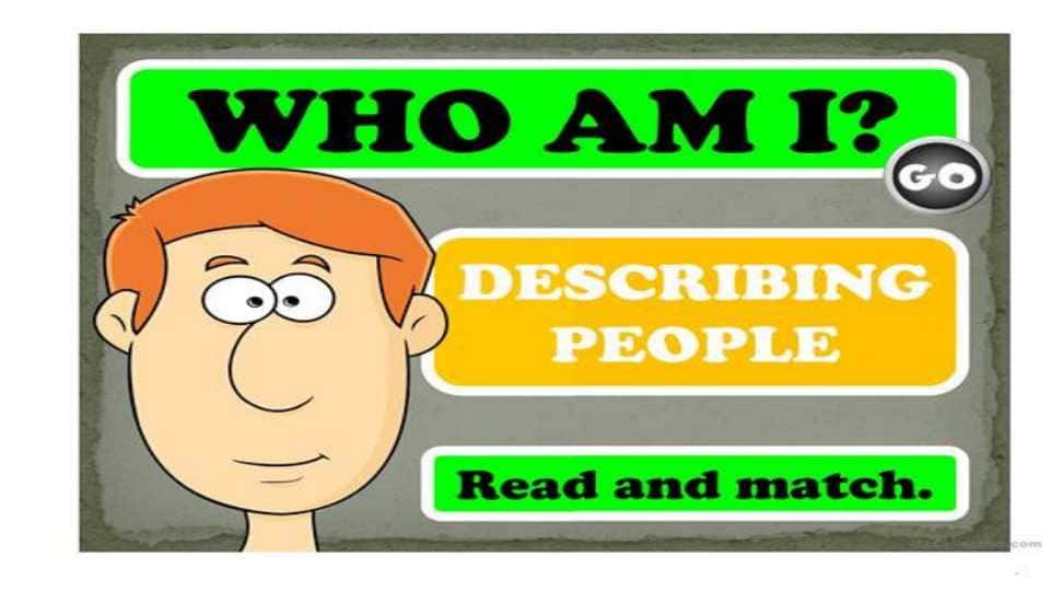 Describing people