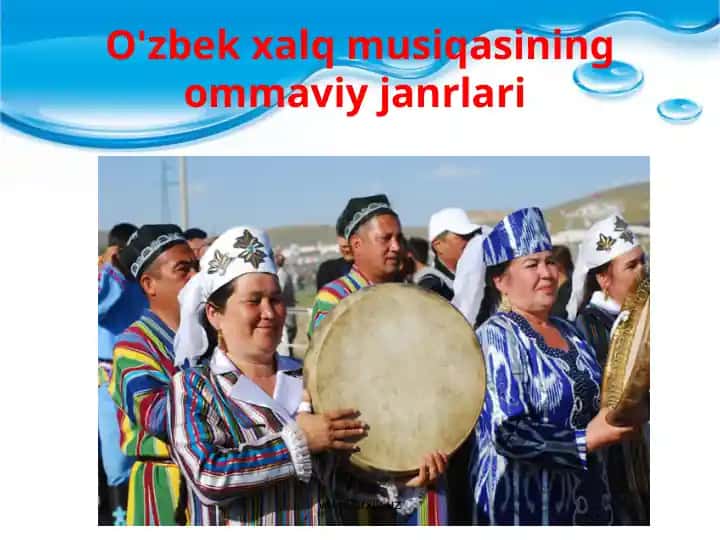 O'zbek xalq musiqasining ommaviy janrlari