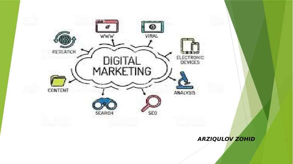 raqamli marketing pptx