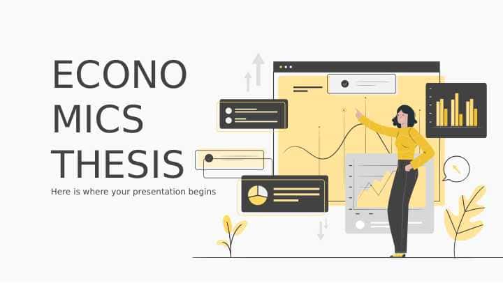 Economics Thesis by Slidesgo