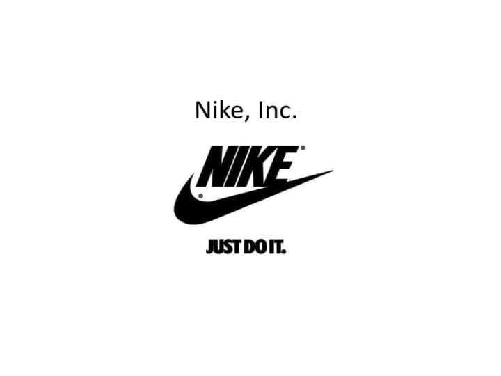 nike kompaniyasi pptx