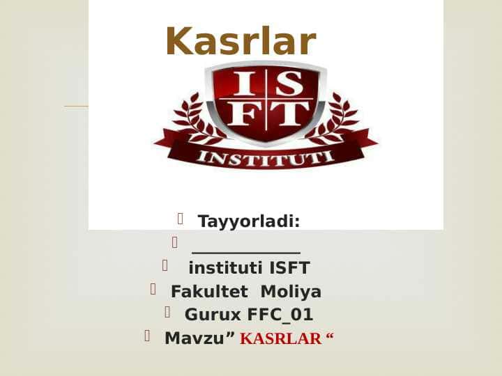 Kasrlar