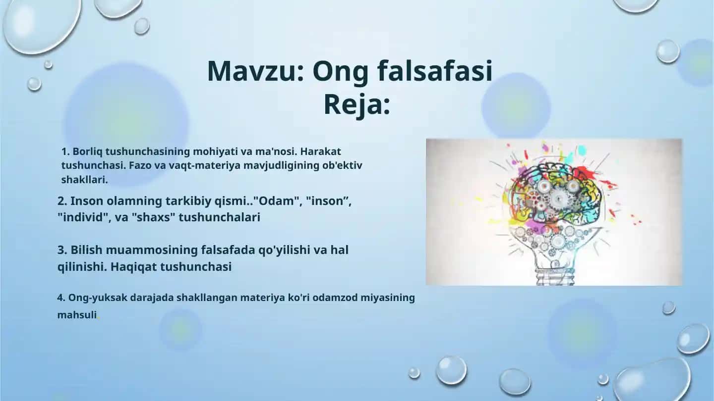Ong falsafasi