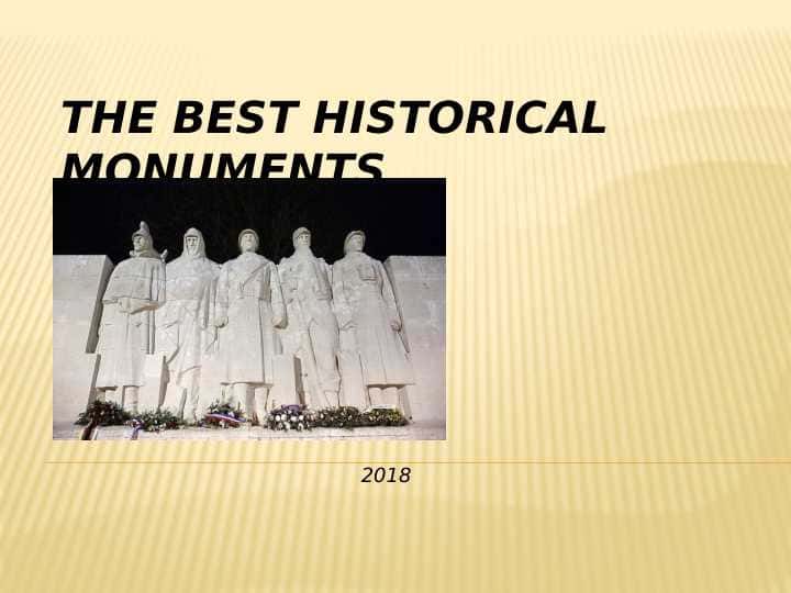 The best historical monuments
