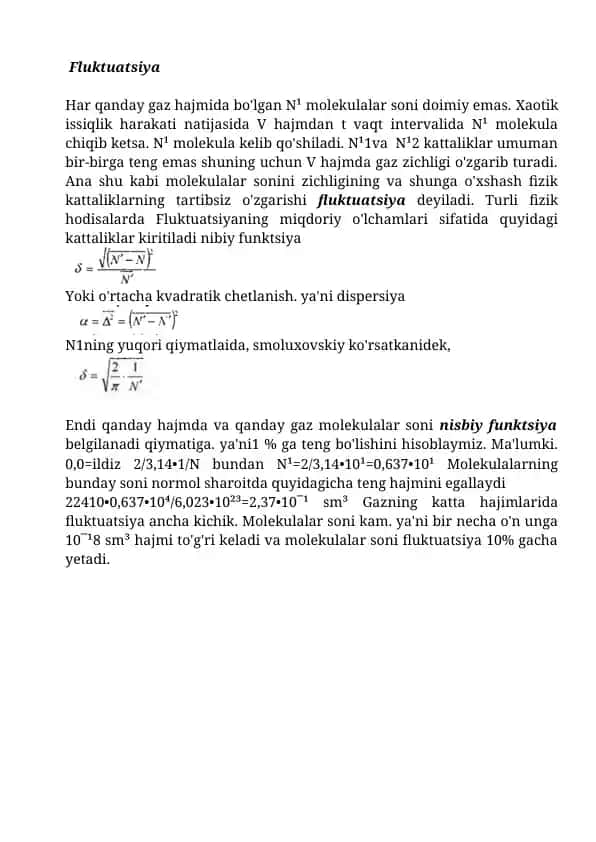 Fluktuatsiya