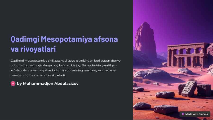 Qadimgi-Mesopotamiya-afsona-va-rivoyatlari