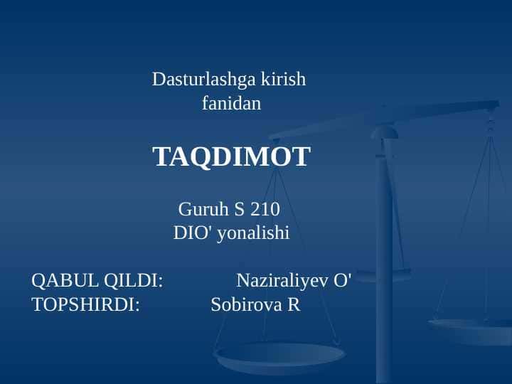 VEKTORLARNI TASHKIL ETISH