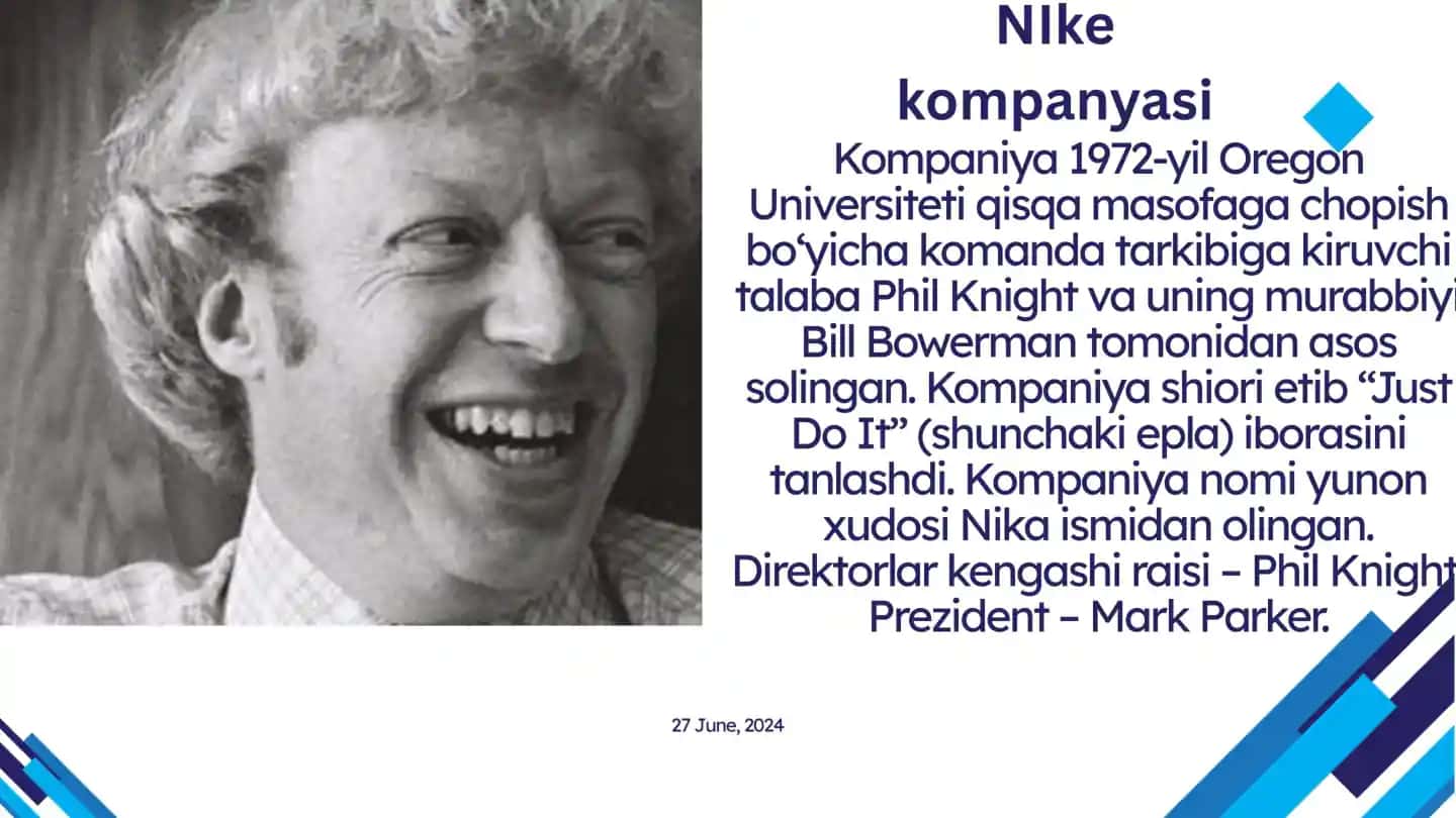 Nike prezentatsiya