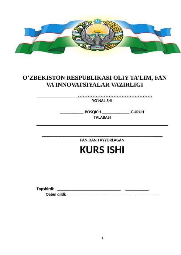 Mustaqillik yillarida O’zbekiston Respublikasi rivojlanishining makroiqtisodiy ko’rsatkichlari tahlili
