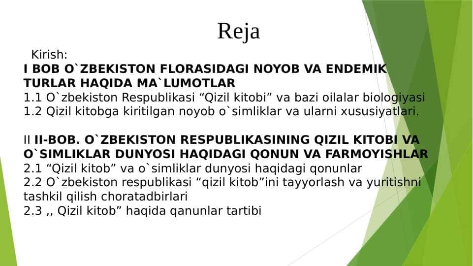 O’zbekiston Respublikasi “Qizil kitobi”