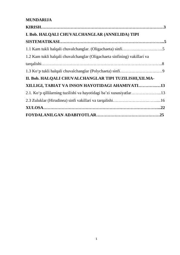 XALQALI CHUVALCHANGLAR TIPIGA TAVSIF, MUHIM VAKILLARI