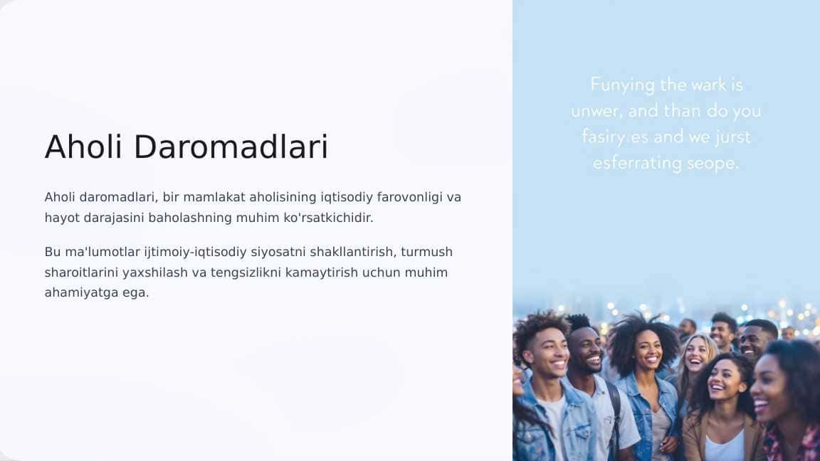 Aholi-Daromadlari