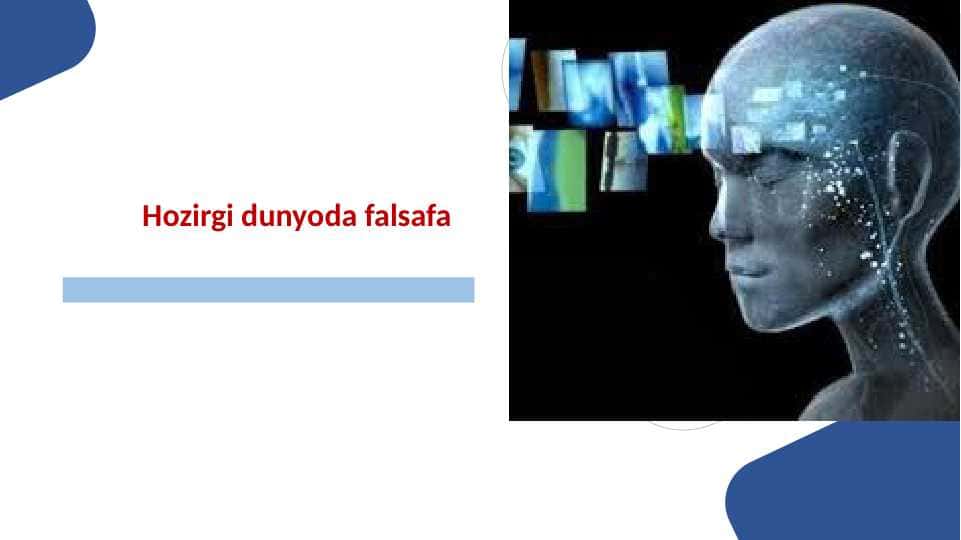 Hozirgi dunyoda falsafa