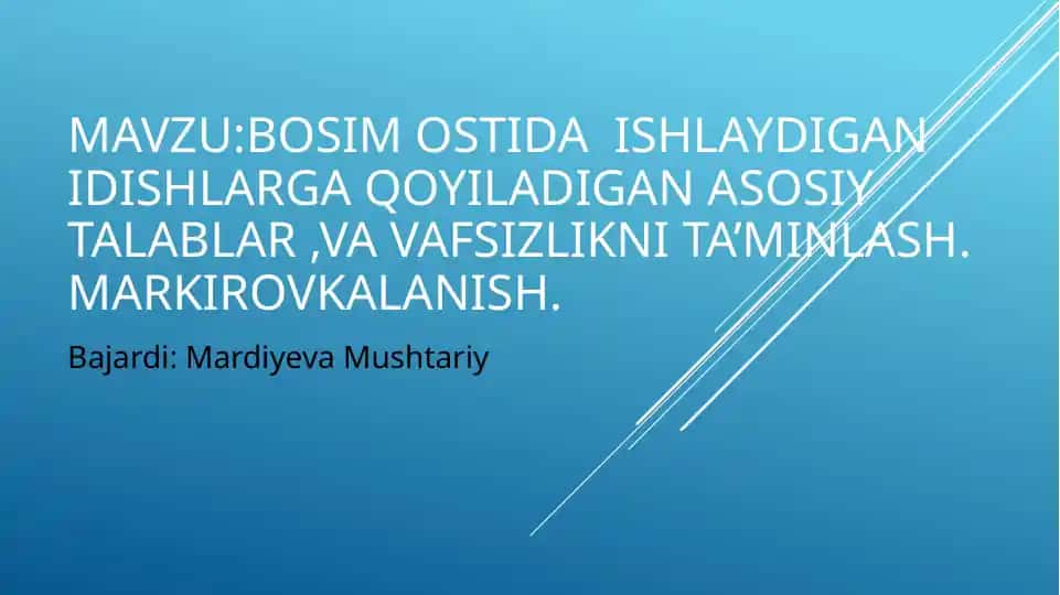 Bosimidishlari