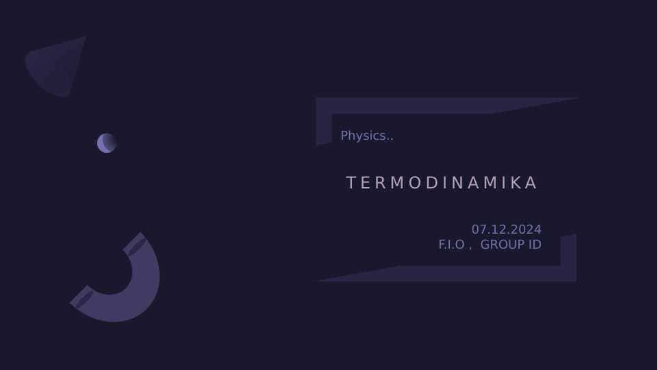 Termodinamika