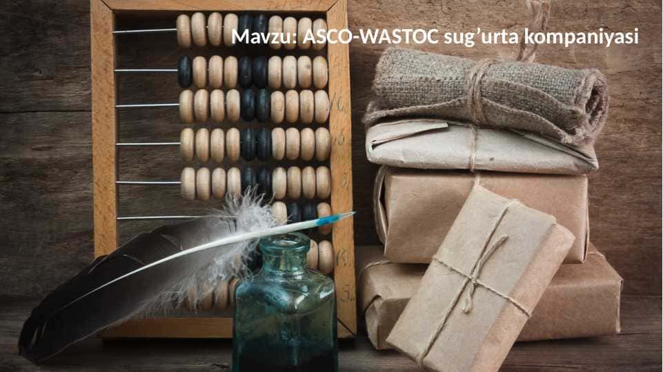 ASCO-WASTOC sug’urta kompaniyasi