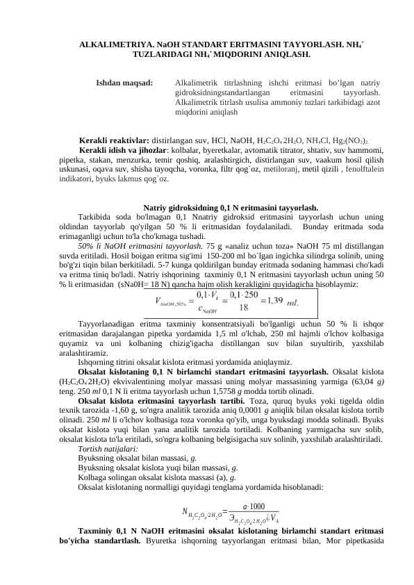 Kimyo laboratoriya