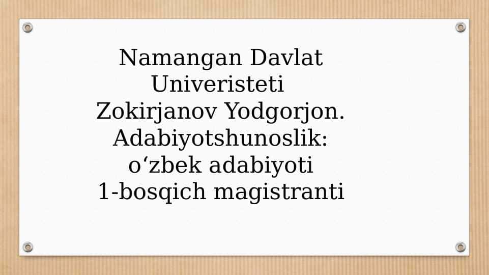 O‘zbek folklorshunosligida tarixiy poetika masalalarining o‘rganilishi