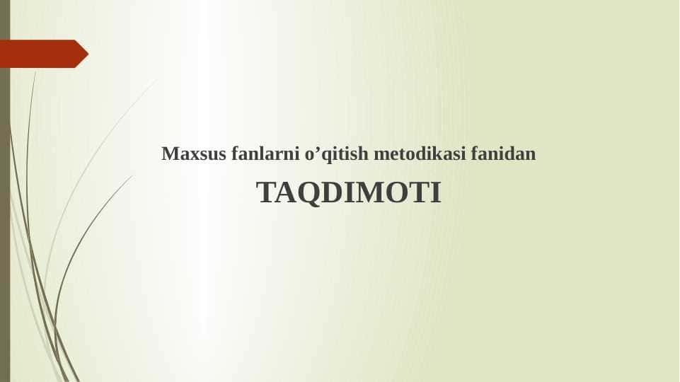 Dars o’tish jarayonida Keys metodini qo’llash