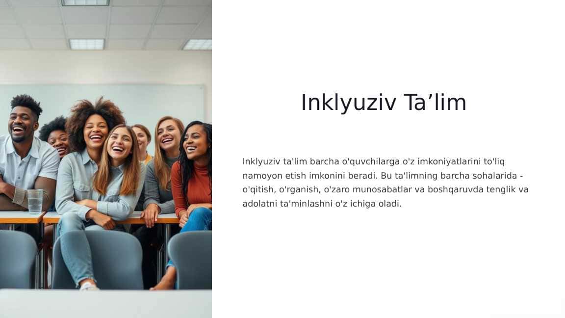 Inklyuziv Ta’lim