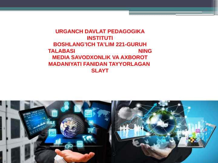 Axborot nima va uning mabalari