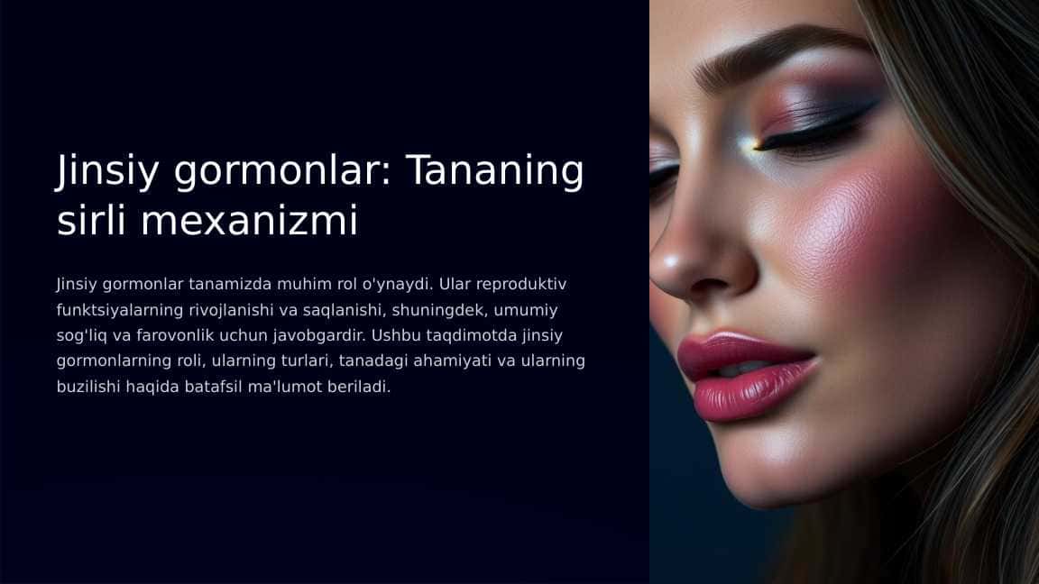 Jinsiy gormonlar: Tananing sirli mexanizmi