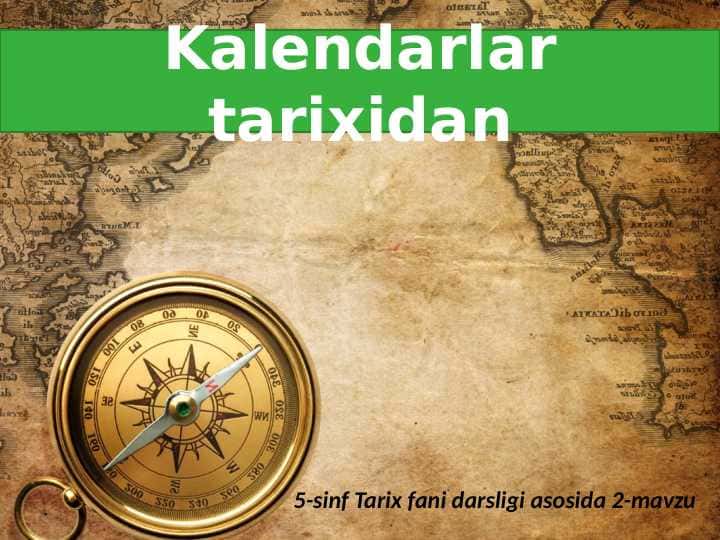 Kalendar tarixi