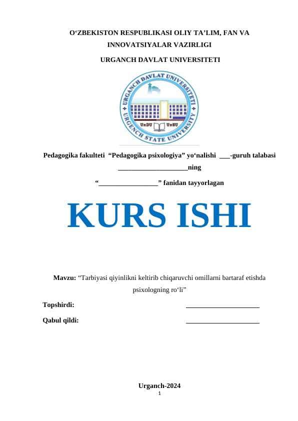 Tarbiyasi qiyinlikni keltirib chiqaruvchi omillarni bartaraf etishda psixologning ro‘li
