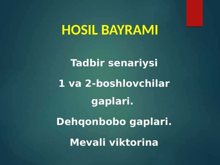 HOSIL BAYRAMI