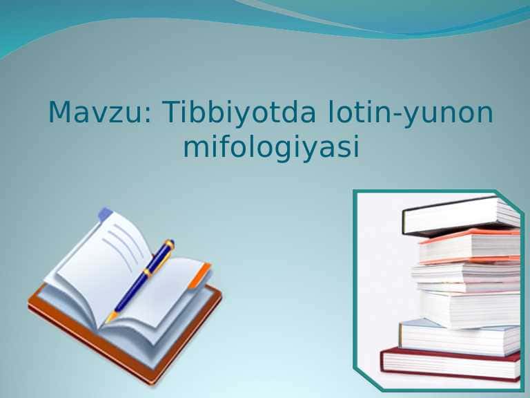 Tibbiyotda lotin-yunon mifologiyasi