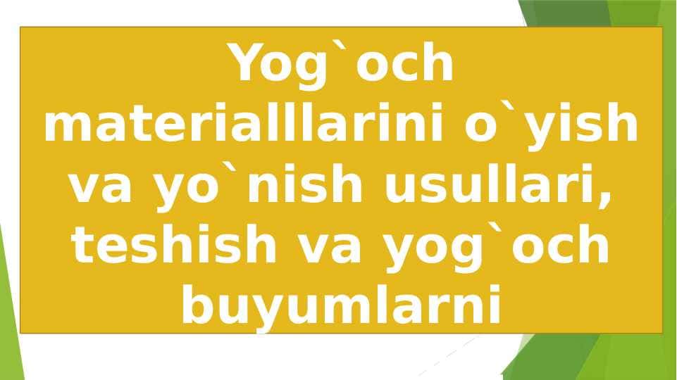 Mashina, mexanizm elementlari, ularning turlari. Yog`ochga ishlov berish stanoklari va ularning tuzilishi.