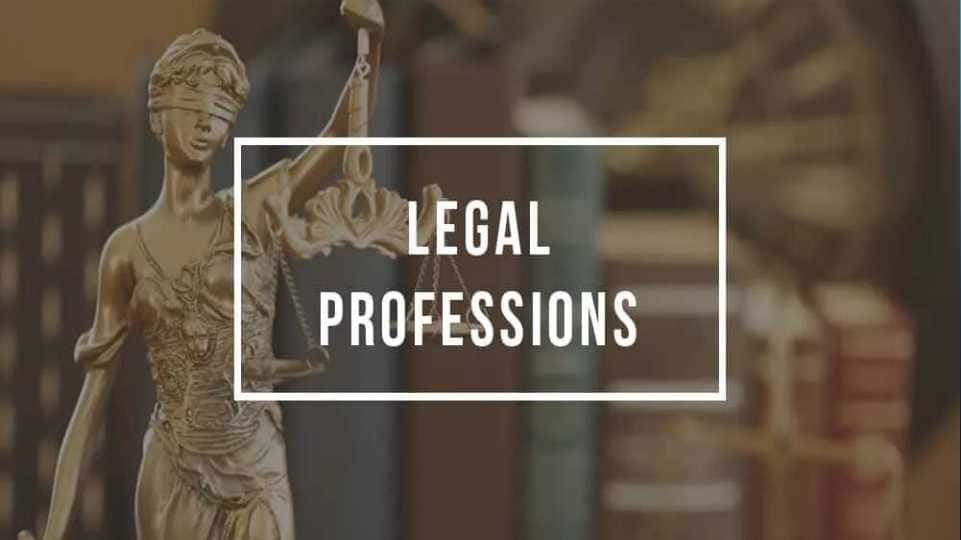 Legal professions