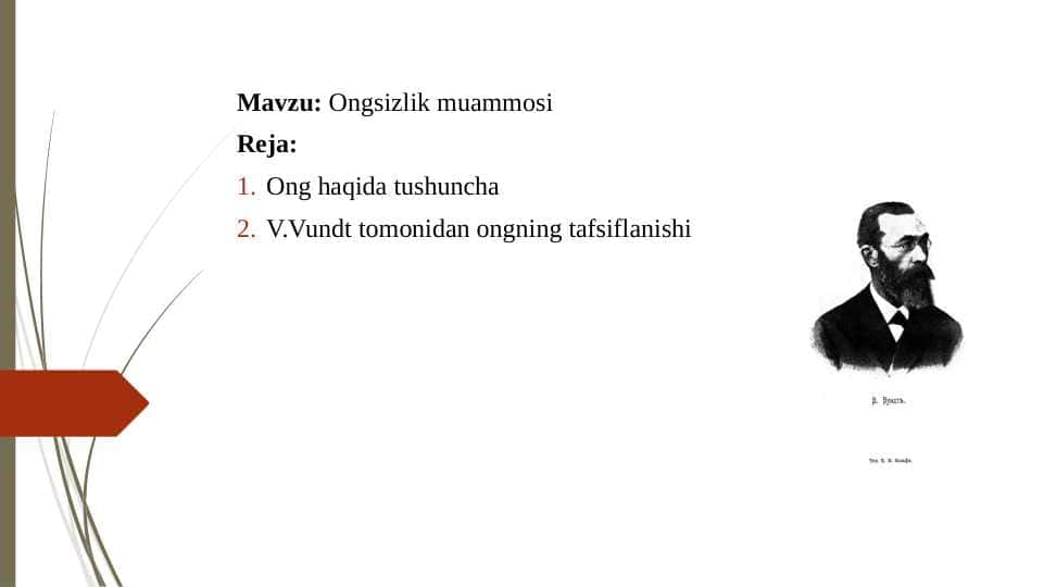 Ongsizlik muammosi
