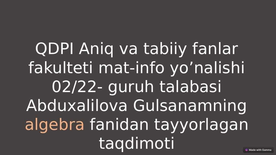 Multiplikativ funksiyalar