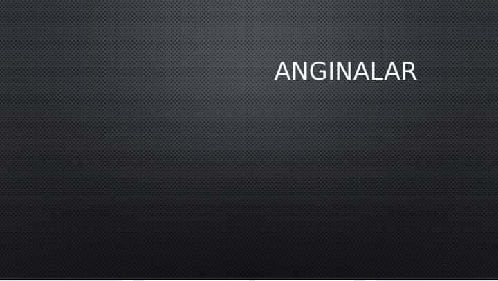ANGINALAR