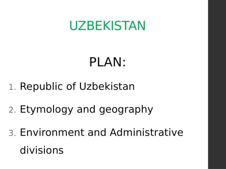 UZBEKISTAN