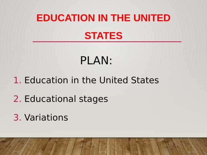 Education in the United States