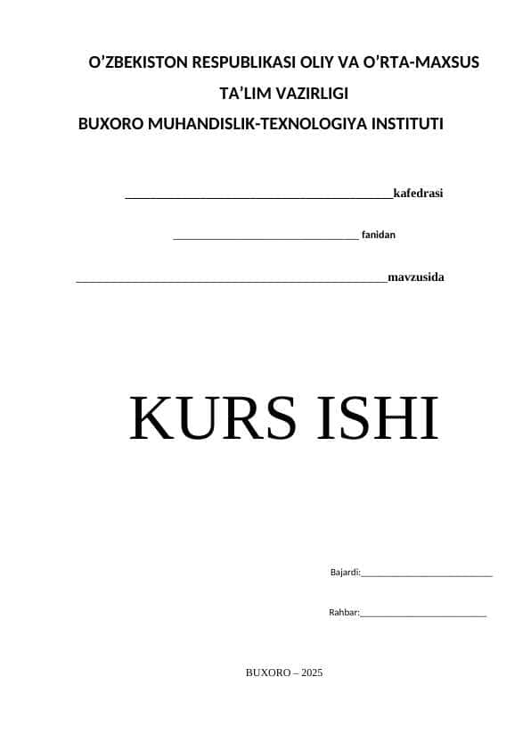 Bozor iqtisodiyoti