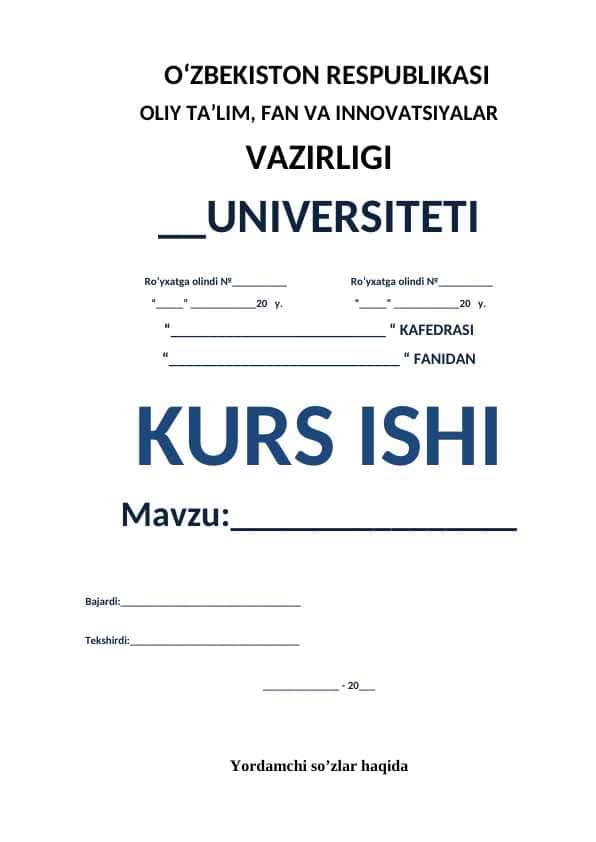 Yordamchi so’zlar haqida